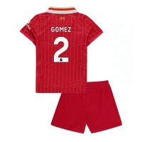 Echipament fotbal Liverpool Joe Gomez #2 Tricou Acasa 2024-25 pentru copii maneca scurta (+ Pantaloni scurti)